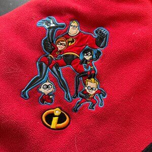 Disney The Incredibles Throw Blanket Embroidered